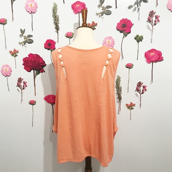 • Free People • Lace Up Top - Picture 2 of 5